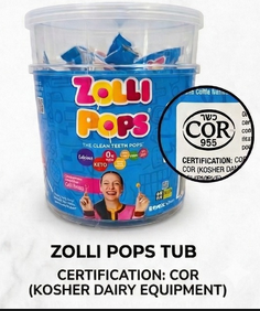 Zolli Pops Tub 60 unidades POR LLEGAR