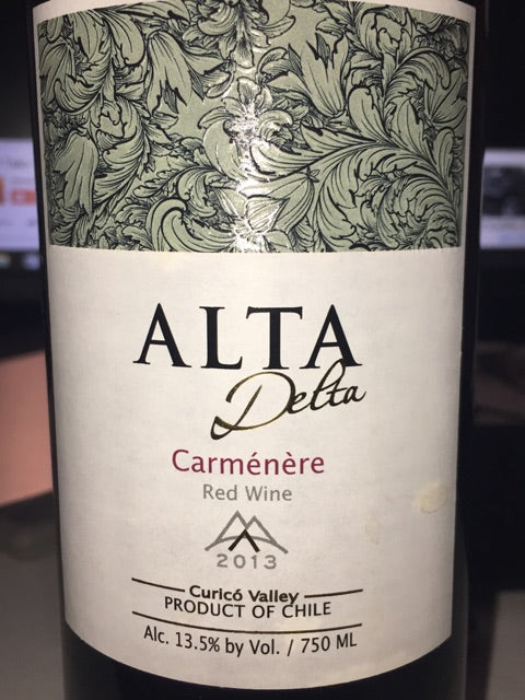 VINO ALTA DELTA RESERVA CARMENER