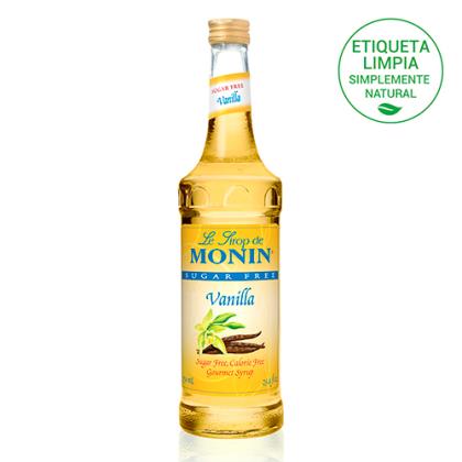 SYRUP VAINILLA SIN AZUCAR MONIN 750 ML PARVE