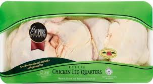 CUARTO PIERNA DE POLLO EMPIRE- 5 UNIDADES - 2,4 KG / $9.000 valor por kilo